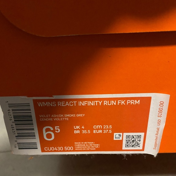 Women’s React Infinity Run Nike - Picture 2 of 4